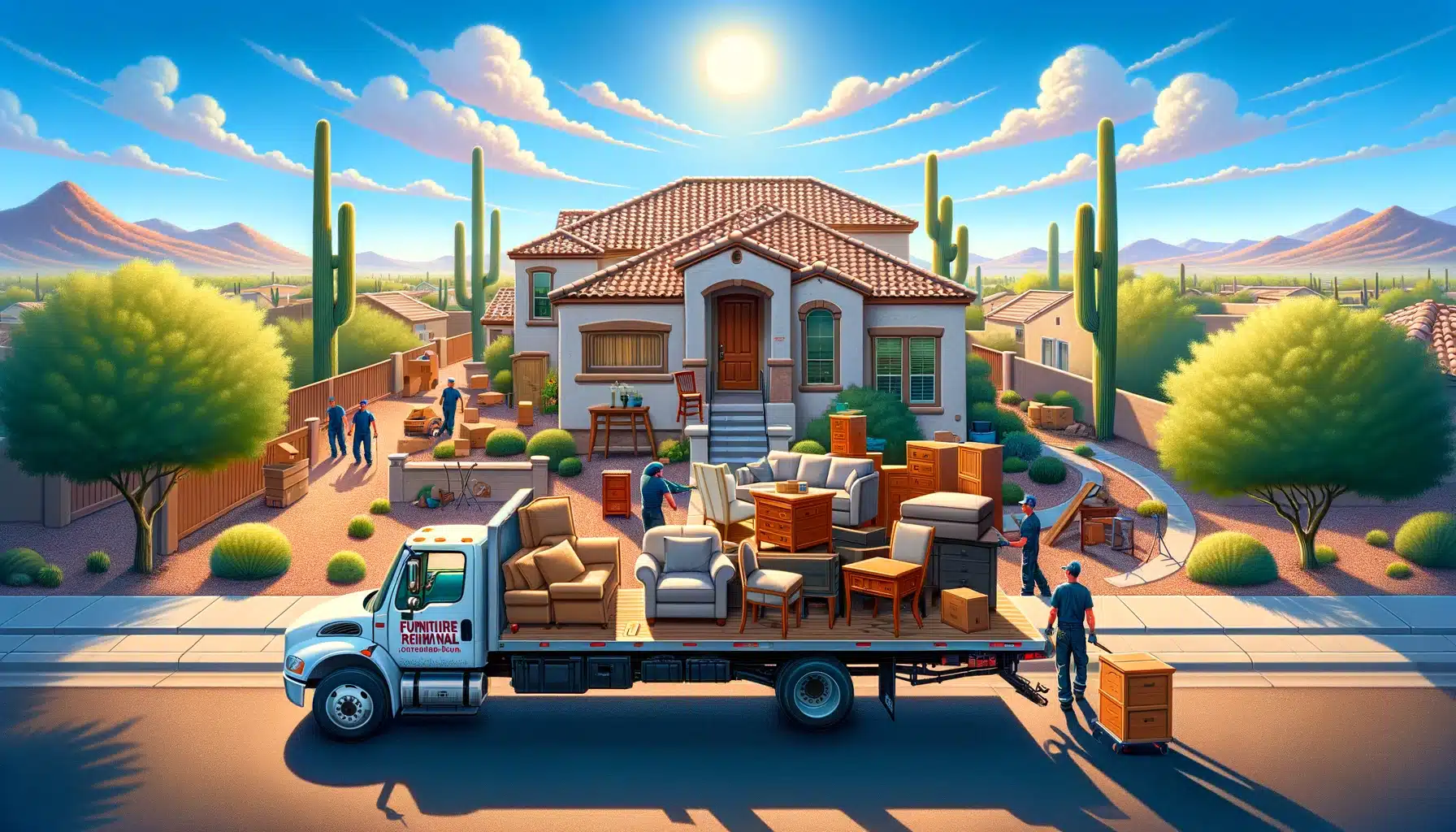 Furniture Removal - Mesa Junk Removal